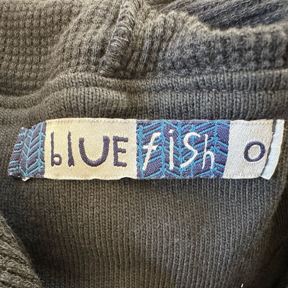Blue Fish Reprocessed Cotton Jacket in Raven - Picture 7 of 7